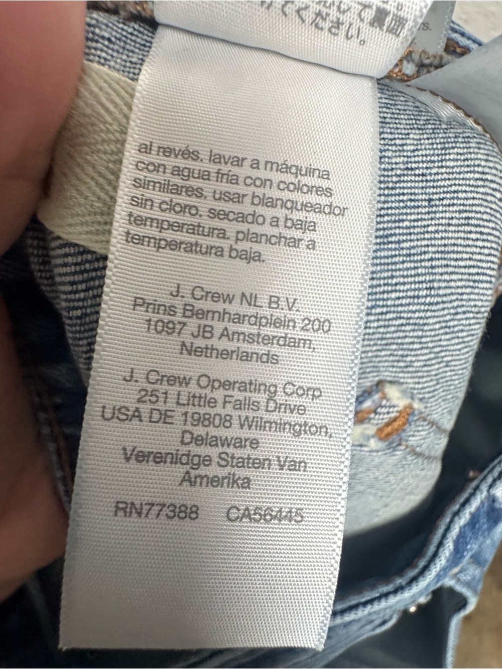 Madewell High-Rise Curvy flared Wide Leg Jeans in medium blue Wash Size 30 - Picture 13 of 13